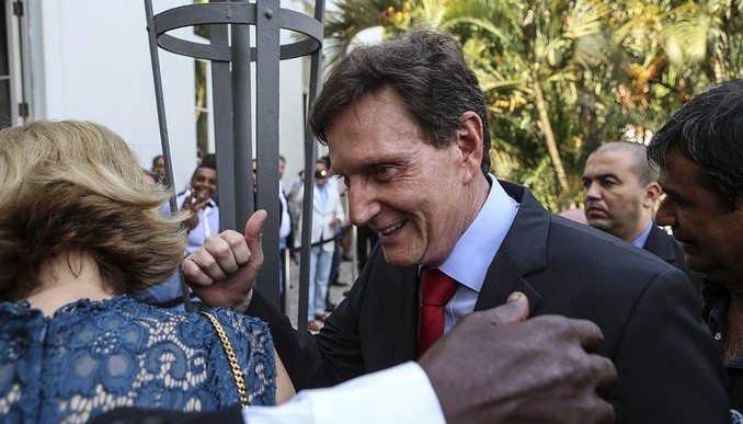 El alcalde de Río de Janeiro, Marcelo Crivella