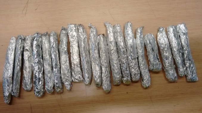 FOTOS: Capturado presunto expendedor de droga en San Javier 3 Marihuana
