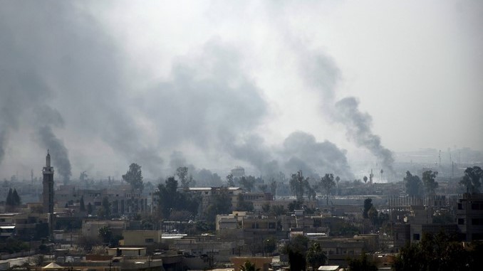 OPERACIÓN MILITAR EN EL OESTE DE MOSUL