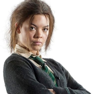 Scarlett Byrne como Pansy Parkinson en Harry Potter/ Tomada de Internet