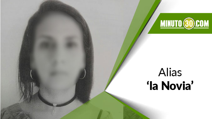A alias 'la Novia' la aseguraron por participar en el secuestro de su excompañero sentimental 3 Yury Patricia Graciano David, alias 'la Novia'
