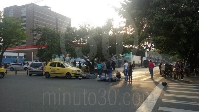 Accidente en Colombia con la 70.