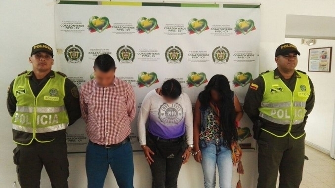 FOTOS: En Envigado cayó una banda de apartamenteros 1 Apartamenteros capturados en Envigado.
