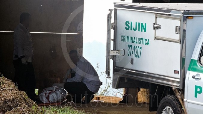 Asesinado en la vereda La Cuchilla de San Cristóbal.