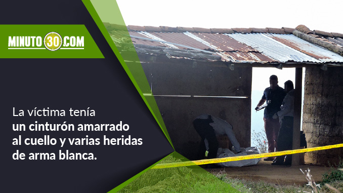 Asesinado en la vereda La Cuchilla de San Cristóbal.