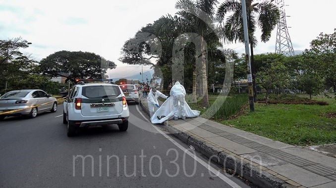 Asesinato en la avenida Bolivariana con San Juan.