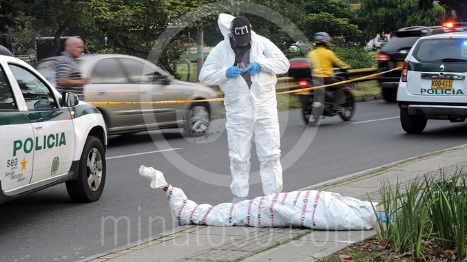 Asesinato en la avenida Bolivariana con San Juan.