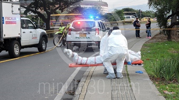 Asesinato en la avenida Bolivariana con San Juan.