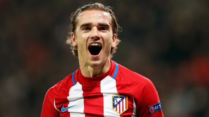 Griezmann, máximo goleador histórico del Atlético en la Liga de Campeones