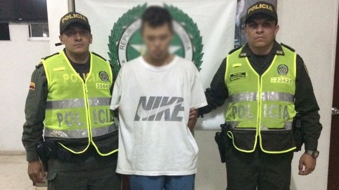 Capturado en Girardota.