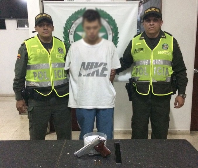 Capturado en Girardota.