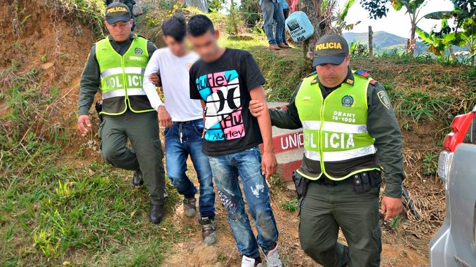 VIDEO Y FOTOS: La Policía recuperó computadores que fueron hurtados de una escuela de Pueblorrico 9 Computadores recuperados por la Policía.