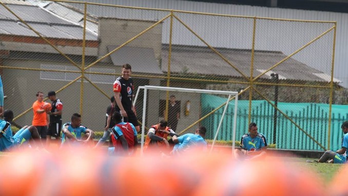Un viejo conocido se entrenó hoy con el Medellín 1 dim_entrenamiento
