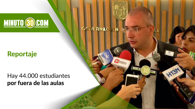 En Antioquia esperan llegar a 510.000 estudiantes en las Instituciones Educativas
