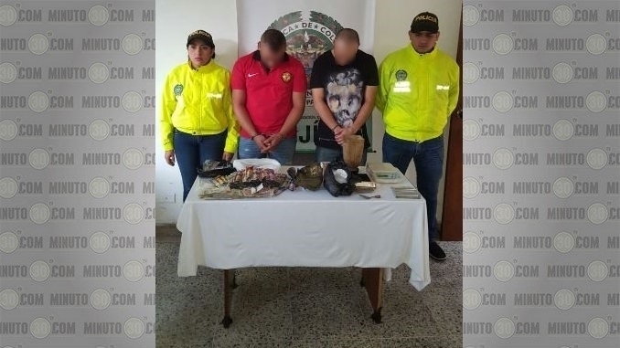 Los capturaron por almacenar y vender droga en el barrio La Mina de Envigado 1 Capturados en Envigado.