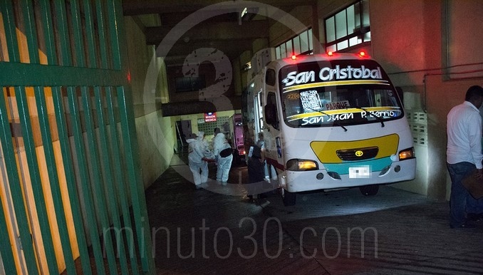 FOTOS Y VIDEO: Menor de edad fue asesinado en una buseta de San Cristóbal 11 homicidio bus 11