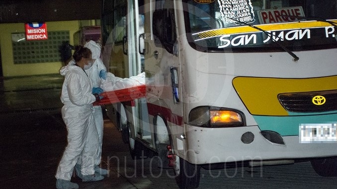 FOTOS Y VIDEO: Menor de edad fue asesinado en una buseta de San Cristóbal 9 homicidio bus 8