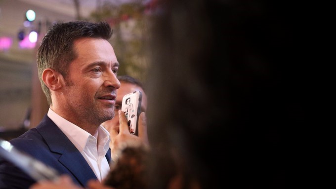 En la imagen un registro del actor australiano Hugh Jackman, quien se encuentra en Sao Paulo, la mayor ciudad de Brasil, en el marco de una gira para promocionar la película "Logan", que se estrenara el próximo 2 de marzo- EFE/Archvio
