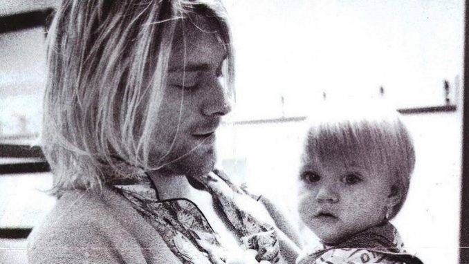 Kurt Cobain y Frances Cobain/ Fotografía tomada de Internet