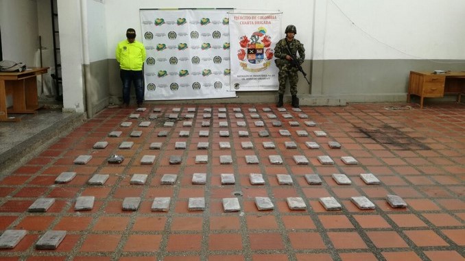 Laboratorio destruido en Yarumal.