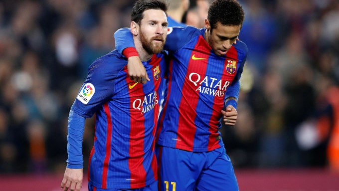 Neymar responde el mensaje de Messi y dice que le echará “de menos”
