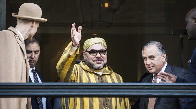 El rey de Marruecos Mohamed VI durante su visita a Ámsterdam (Holanda). EFE/Archivo