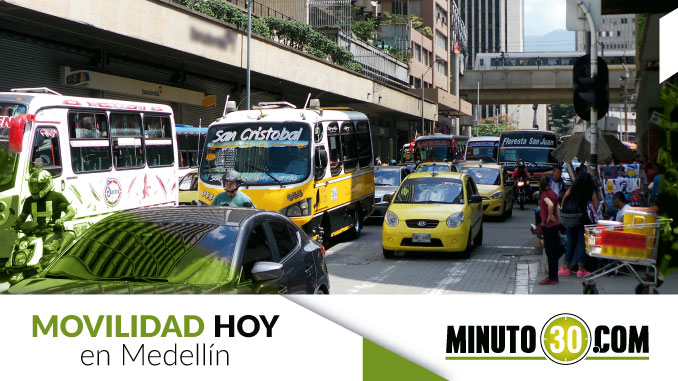 Movilidad en Medellín.