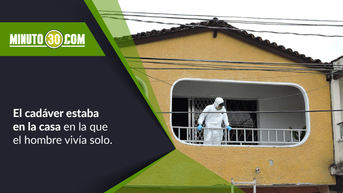 Hombre muerto por causas naturales en Guayabal.