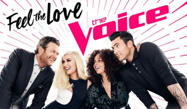 Blake Shelton, Gwen Stefani, Alicia Keys y Adam Levine/ Cortesía The Voice