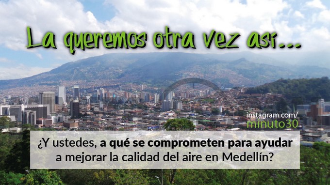 VIDEO. Los paisas se comprometen a recuperar la belleza de Medellín