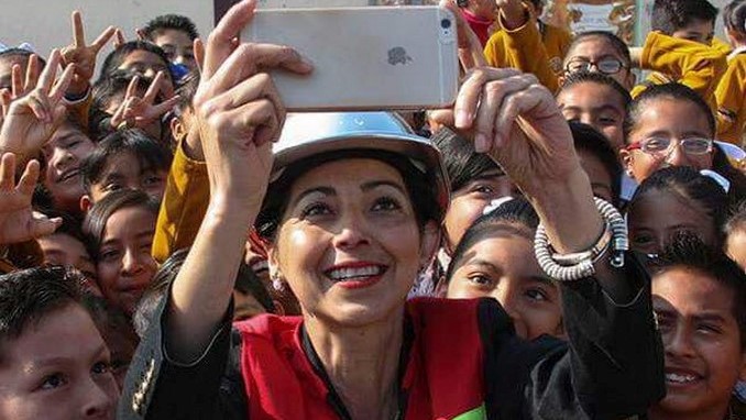 alcaldesa mexicana Martha Elvia Fernández
