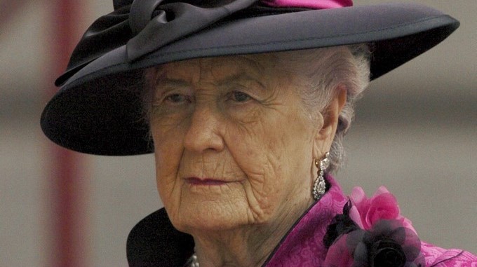 Fotografía de archivo tomada el 22052004 de la infanta Alicia de Borbón-Parma, tía del Rey Juan Carlos, que ha fallecido hoy, poco después de mediodía, en su domicilio de Madrid a los 99 años, según han confirmado a Efe fuentes próximas a la familia. EFEArchivo