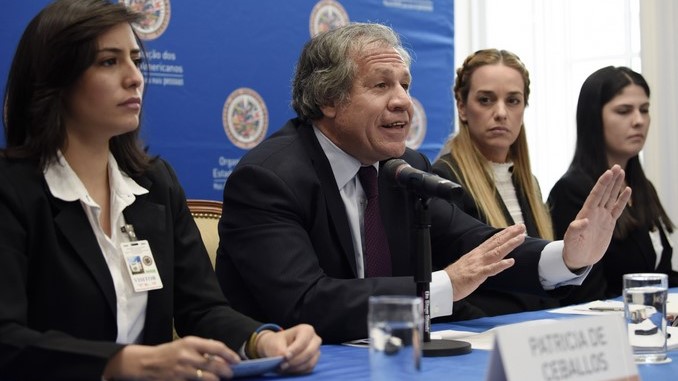 ALMAGRO SOBRE VENEZUELA: "DE UNA DICTADURA SE SALE POR ELECCIONES"