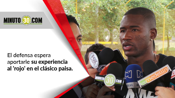 Mosquera resalta que el DIM llega en excelente momento al clásico 3 Andr%C3%A9s Mosquera