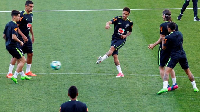 Entrenamiento de Brasil