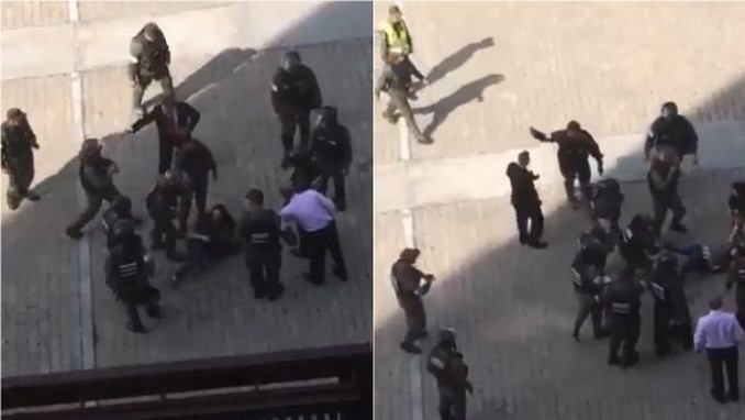 guardia venezolana agresion a periodista