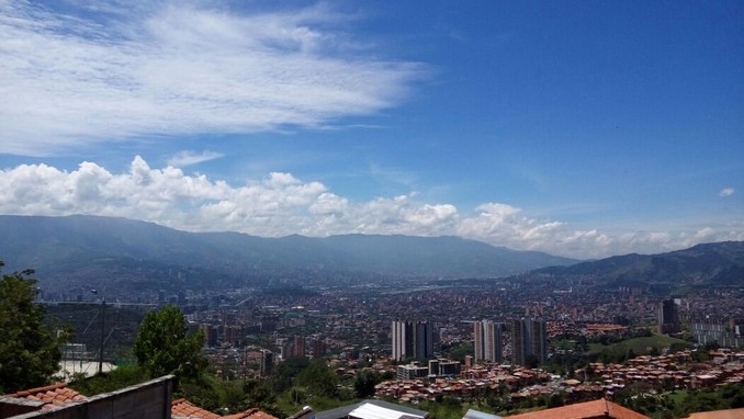 Así se ve Medellín tras cuatro días de pico y placa ambiental