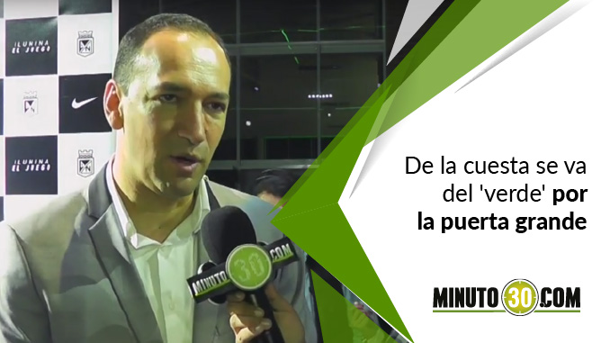 Juan Carlos de la Cuesta habló sobre su salida de Nacional 3 Juan Carlos de la Cuesta1