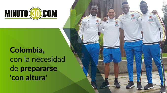 Colombia llegó a Bogotá con la mente puesta en Ecuador 1 Jugadores Selecci%C3%B3n Colombia