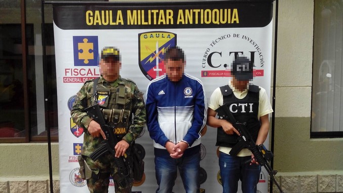 VIDEO: A la cárcel alias 'Julio' por secuestrar a organizador de eventos para extorsionarlo 1 Julián Alberto Builes Betancur, alias 'Julio'