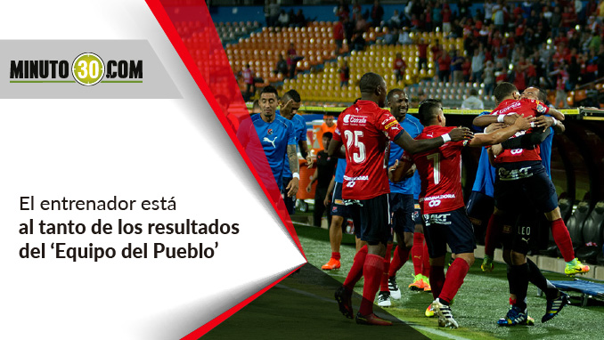 Gallardo se refirió al juego ante el DIM, en Libertadores 3 Medellin celebra