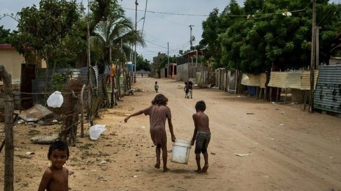 Menores Wayúu, La Guajira, desnutrición