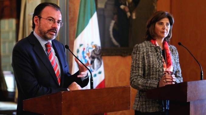 Ministros_de_Relaciones_exteriores_de_Mexico_y_Colombia_EFE