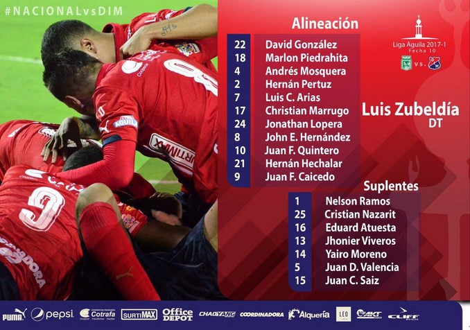 Estas son las nóminas confirmadas para el clásico 4 Nominas 2