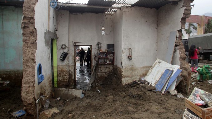 INUNDACIONES DEJAN 62 MUERTOS Y MÁS DE 62.000 DAMNIFICADOS EN PERÚ