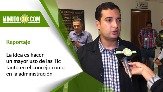 Concejal Manuel Alejandro Moreno -Coordinador Proyecto de Acuerdo