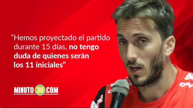Zubeldía tiene todo definido para enfrentar a Santa Fe 3 Zubeldia1