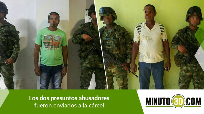 Capturan a dos presuntos abusadores en Urabá. Uno de ellos es señalado de violar de sus hijastros