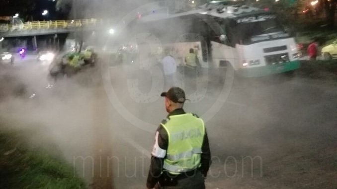 Accidente en La Minorista.