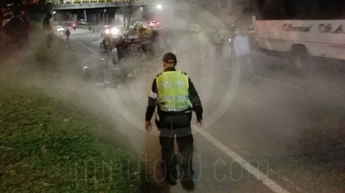 Accidente en La Minorista.